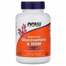  NOW Glucosamine MSM 120 