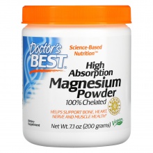  Doctor's Best High Absorption Magnesium Powder 200 