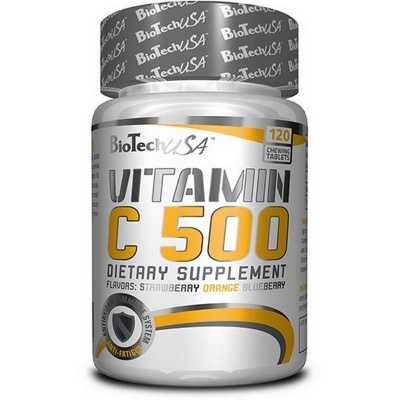 Антиоксидант Biotech Vitamin C 500 mg Chewing 120 tab.