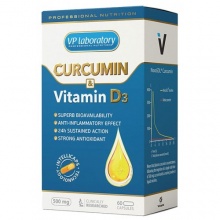 VPlab Curcumin + Vitamine D3 60 