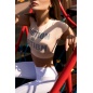 Укороченный рашгард Bona Fide: Mini Rash Motion Peach XS