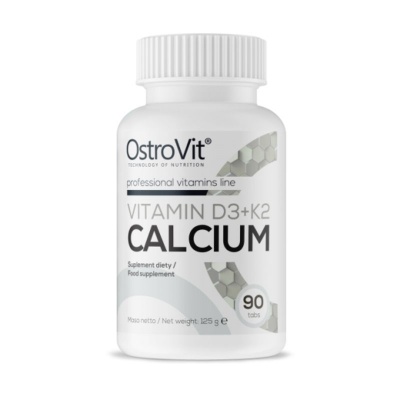  OstroVit Vitamin D3+K2+Calcium 90 
