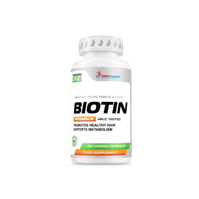 Витамины WestPharm VeganLine Biotin 60 капсул