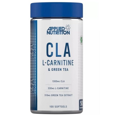 Жиросжигатель Applied Nutrition CLA+L-Carnitine+Green Tea 100 капсул