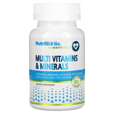 Витамины Nutribiotic Multi Vitamins Minerals 90 капсул