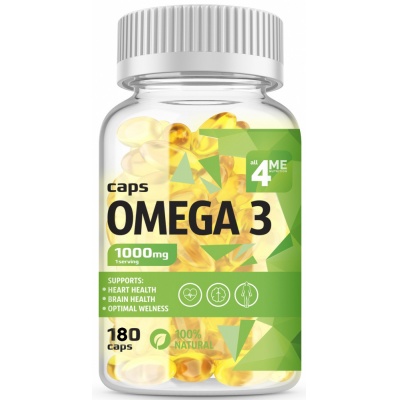 Антиоксидант 4ME Nutrition Omega 3 1000 мг 180 капсул