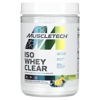 Протеин MuscleTech Iso Whey Clear 500 гр